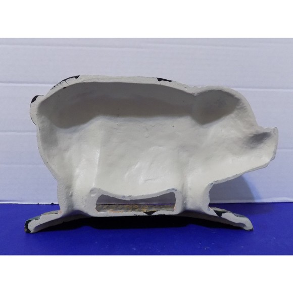 Cast Iron Pig Hog Doorstops Country Farmhouse Decor Vintage Style - Picture 2 of 4